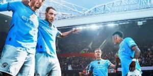 曼城发布德比战海报：德布劳内、马尔穆什、萨维尼奥、尼科出镜