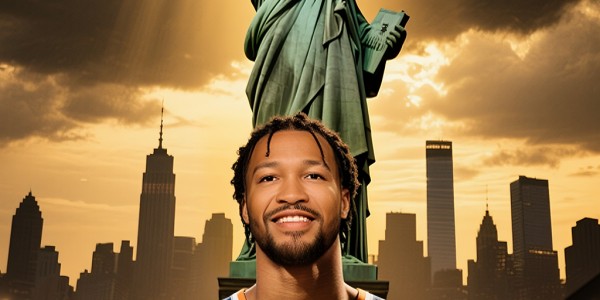 金年会官网-【雷速海报】布伦森砍下32分拒绝被淘汰，尼克斯保留晋级曙光